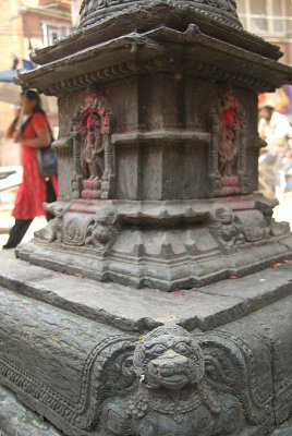 Pedestal of Buddhist Stupa Kathmandu 02