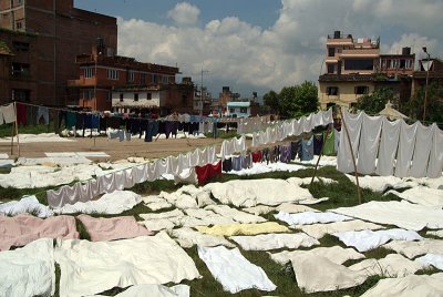 Washing Drying in Kathmandu