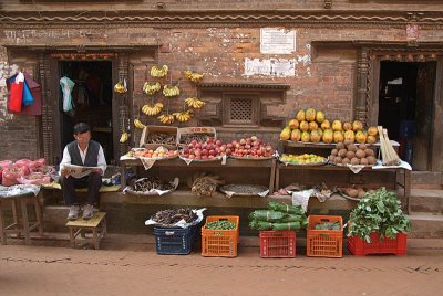 Fruit and Veg Stall Bhaktapur