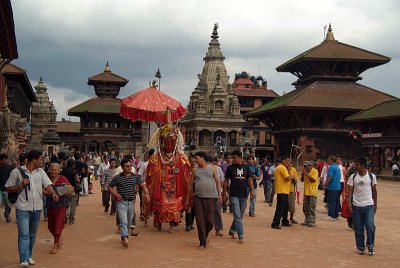 Effigy in Durbar Square Pancha Dan