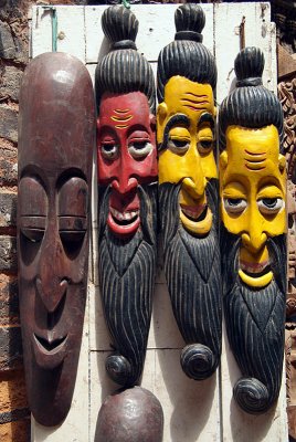 Masks for Sale Bhaktapur