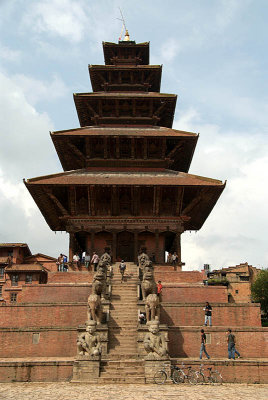Nyatapola in Taumadhi Tol Bhaktapur