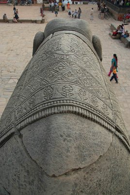 Behind a Stone Elephant Talmaudi Square