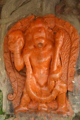 Orange Hanuman Bhaktapur