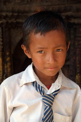 Schoolboy Bhaktapur