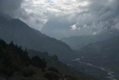Cloudy Morning near Manang