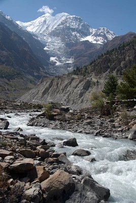 River and Mountians Manang