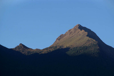 Highlighted Peak near Marpha