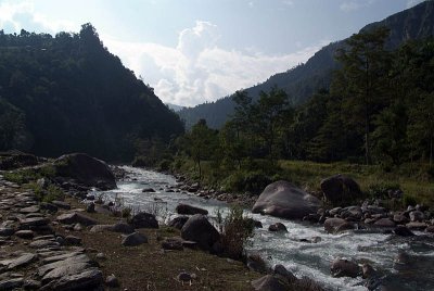 River near Birethanti