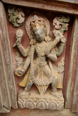 Carving at Changu Narayan Temple