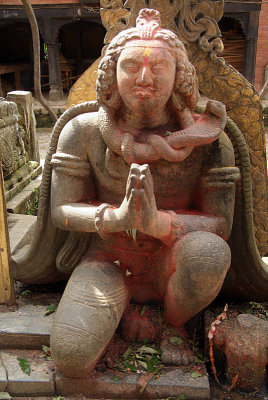 Garuda Statue at Changu Narayan Temple