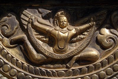 Metal Carving at Changu Narayan Temple