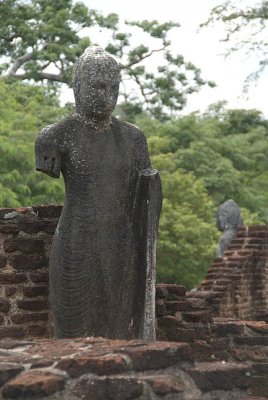Ruined Buddhas at Polonnaruwa