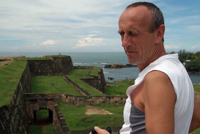 Chris Enjoys Galle Fort