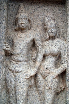 Stone Carvings on Five Rathas