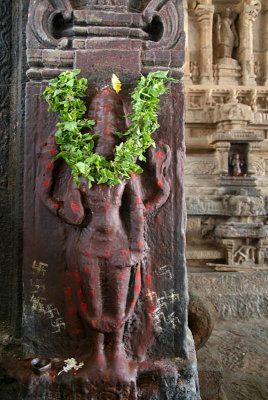 Annointed Figure with Garland Sri Ranganathaswamy Temple