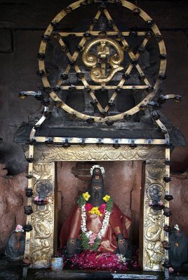 Shrine of Ganapathy in Brihadeeswarar Temple