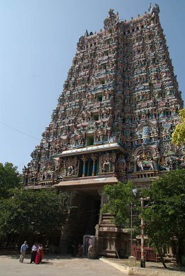 Inside Entrance Meenakshi Temple