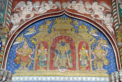 Wall Painting at Royal Palace Tanjore