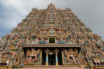 Gopuram Sri Meenakshi Temple