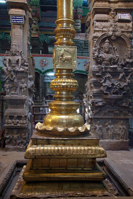 Metal Chimney in Sri Meenakshi Temple