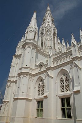 Outside the Church of Our Lady of Ransom