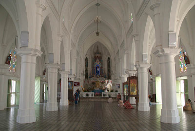 Inside the Church of Our Lady of Ransom