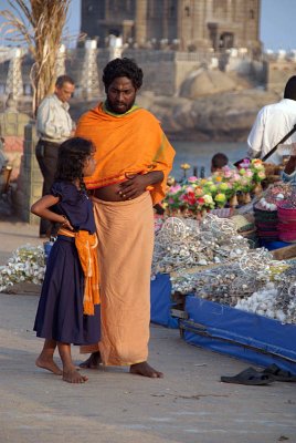 Pilgrims at Kanyakumari