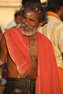 Pilgrim at Kanyakumari