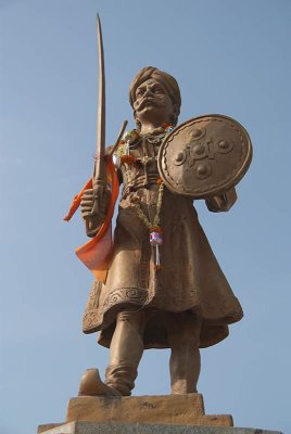 Statue of Warrior Belur