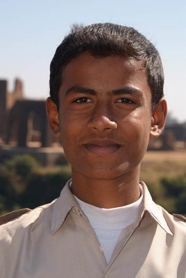Boy at Bidar Fort
