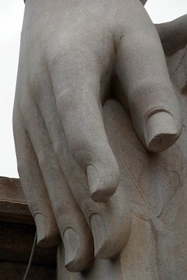 Hand of Gomateshwara Statue