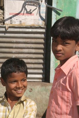 Two Boys in Bijapur
