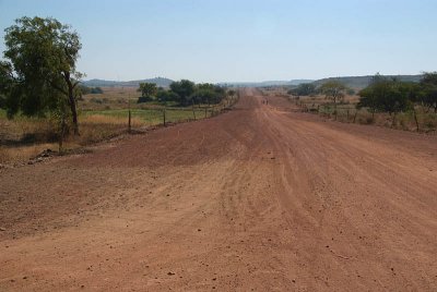 Wide Dirt Road near Bidar