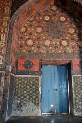 Painted Interior of Bahmani Tombs Ashtur