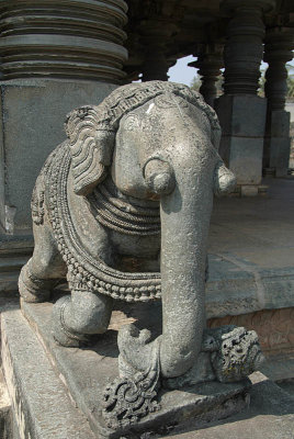 Statue of Elephant Belur