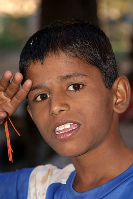 Boy in Blue Bijapur