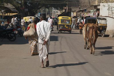 On the Road in Bijapur