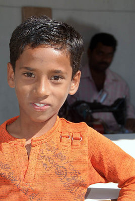 Boy in Orange Bijapur