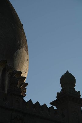 Mosque in Evening Light Bijapur