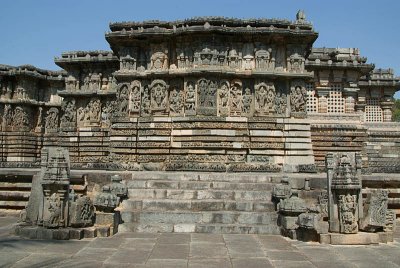 Carvings on Kedareswara Temple Halebid
