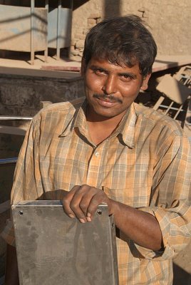 Man Working Bijapur