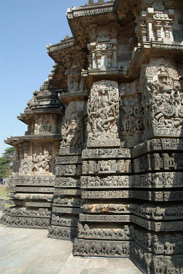 Highly Decorated Hoysaleswara Temple Halebid