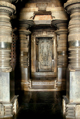 Inside the Jain Temple Halebid 02