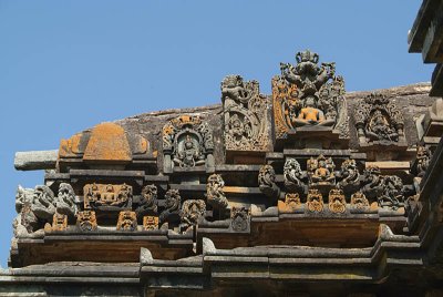 Roof of the Jain Temple Halebid