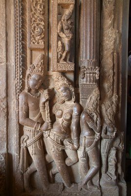 Decorated Doorway Durga Temple Aihole