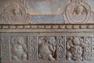 Carvings on Aihole Temple