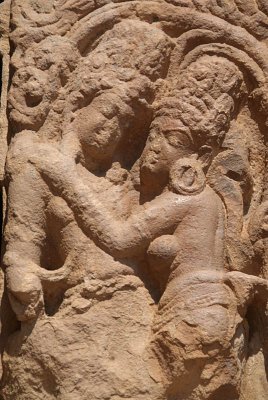 Entwined Figures Aihole Temple