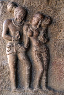 Bas Relief Figures on Pattadakal Temple