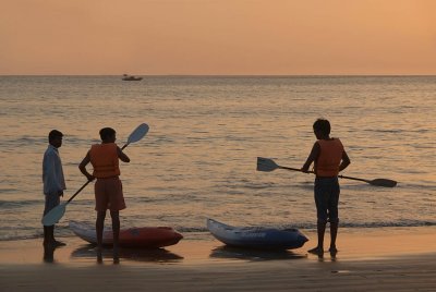 About to go Kayaking Palolem